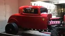 1932 Ford with Ferrari biturbo engine