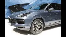2018 Porsche Cayenne Turbo live in Frankfurt