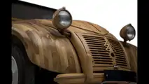 Wooden Citroen 2CV