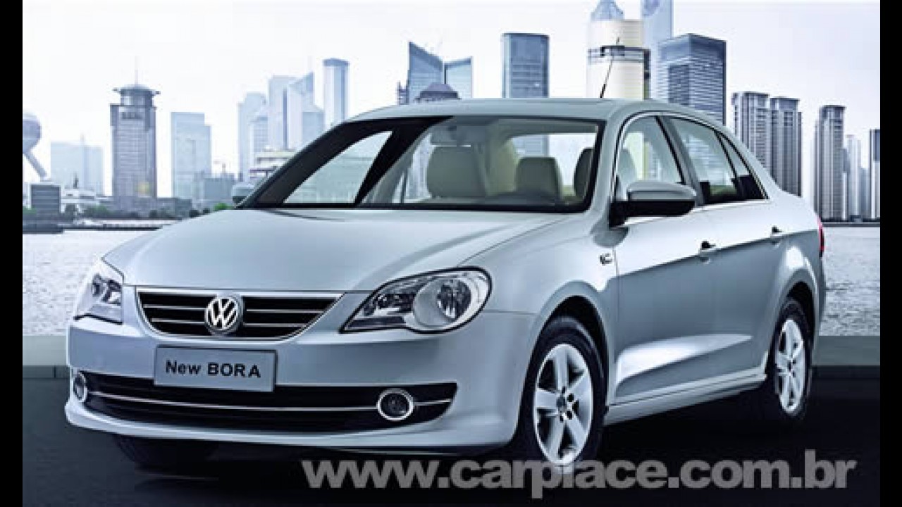 Novo Bora 2009 - Nova versão do sedan começa a ser vendida na China