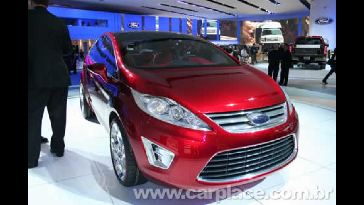 Salão de Detroit 2008: Ford Verve Sedan Concept pode ser o novo Fiesta Sedan