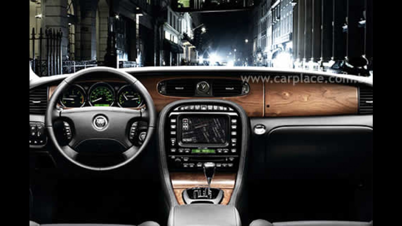 Jaguar XJ 2008 chega ao Brasil trazendo ainda mais luxo e tecnologia