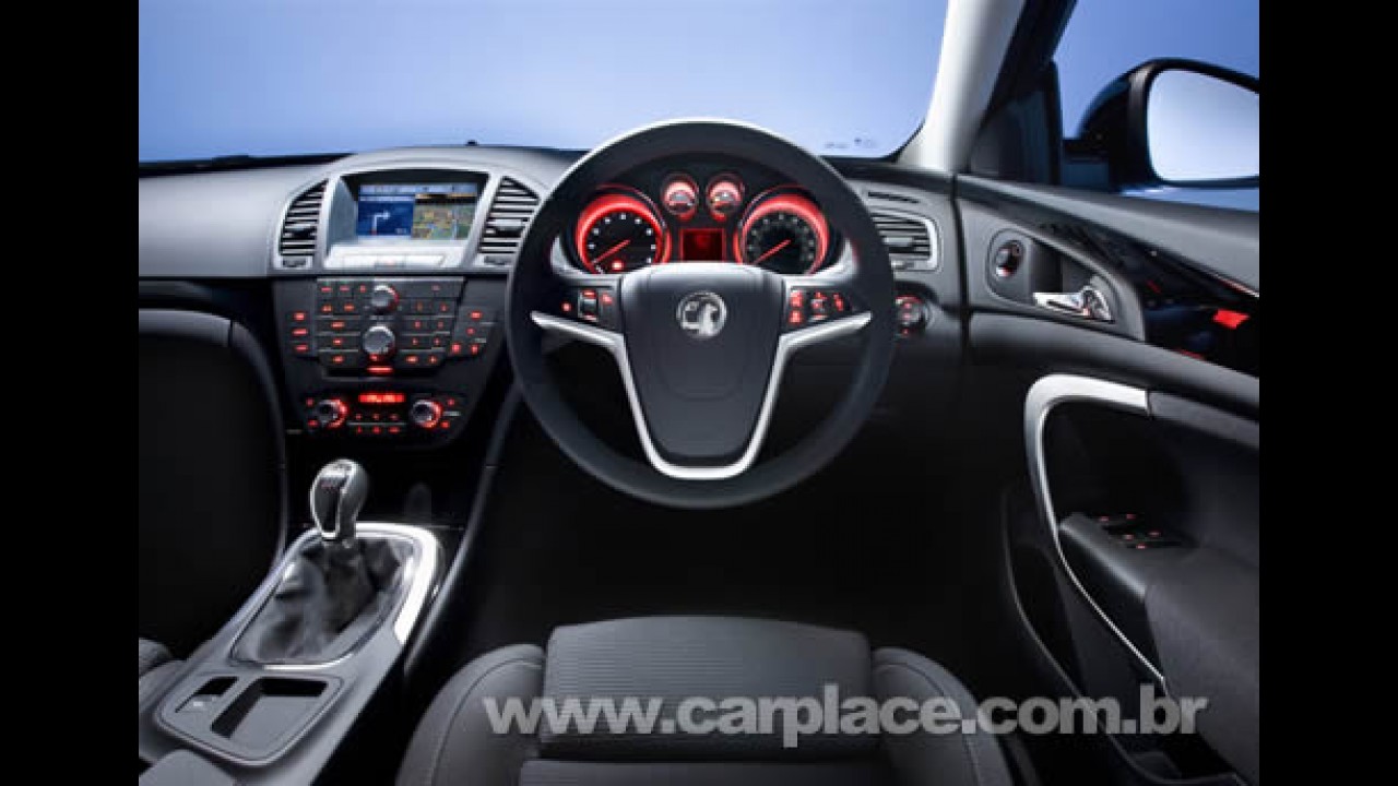 Sucessor do Vectra europeu - Vauxhall divulga novas fotos e interior do Insignia