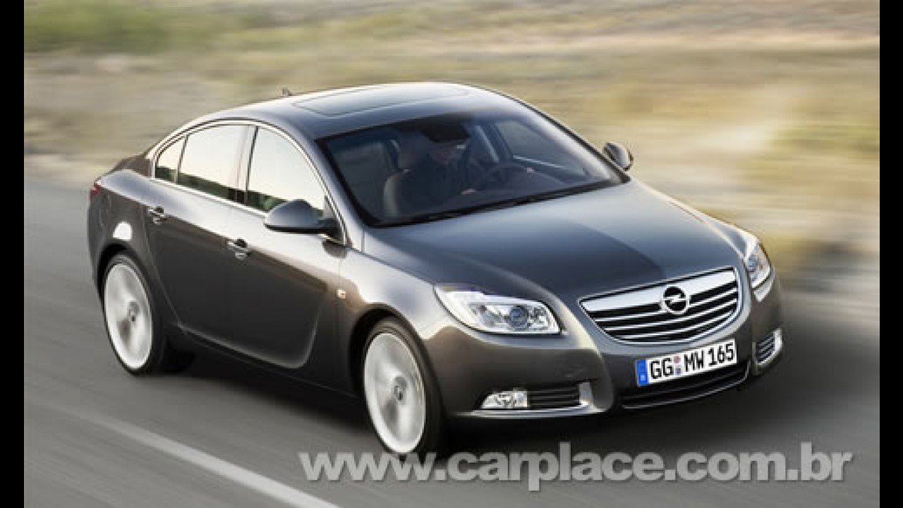 Novo Vectra europeu - Opel apresenta oficialmente o novo sedan Insignia 2009