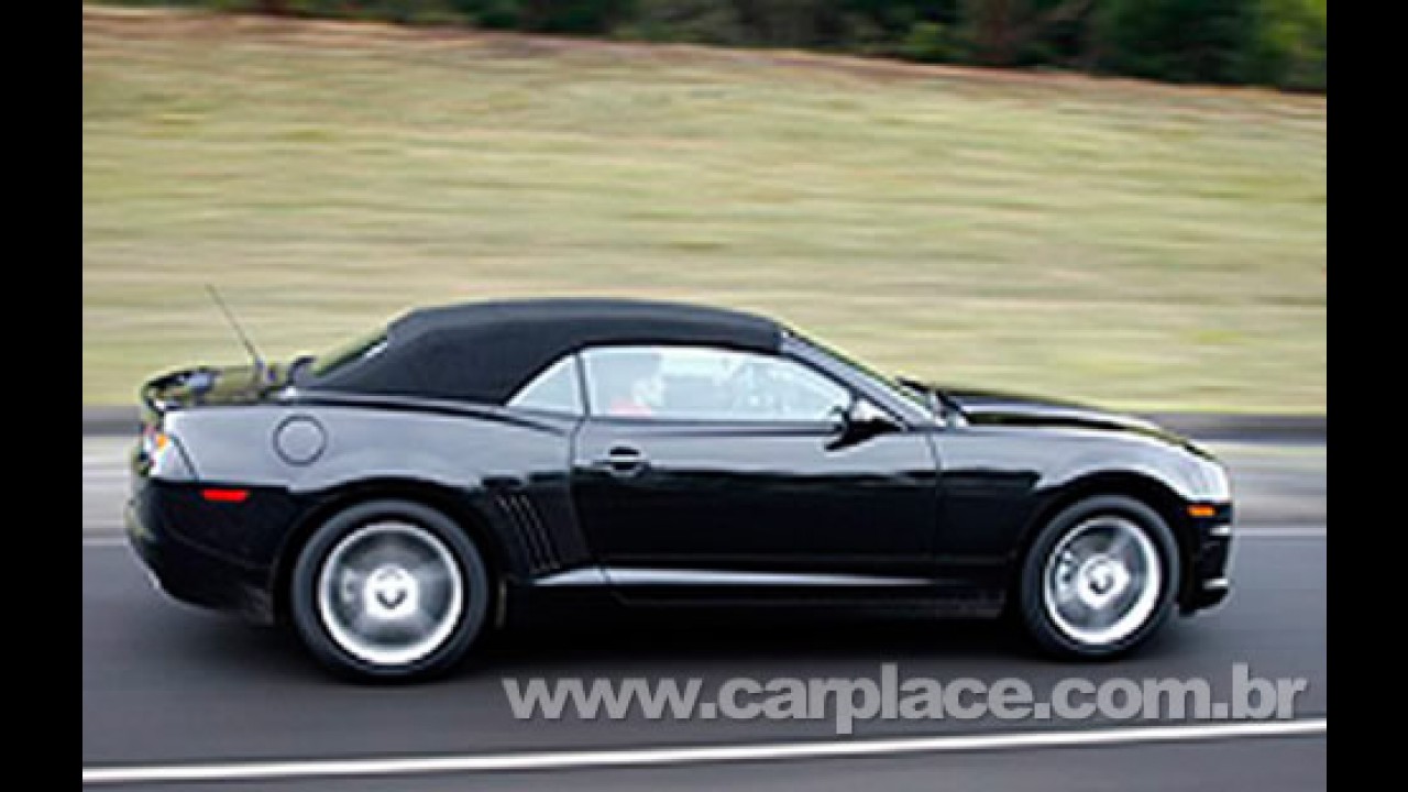 GM divulga imagens da versão de pré-produção do Camaro Conversível