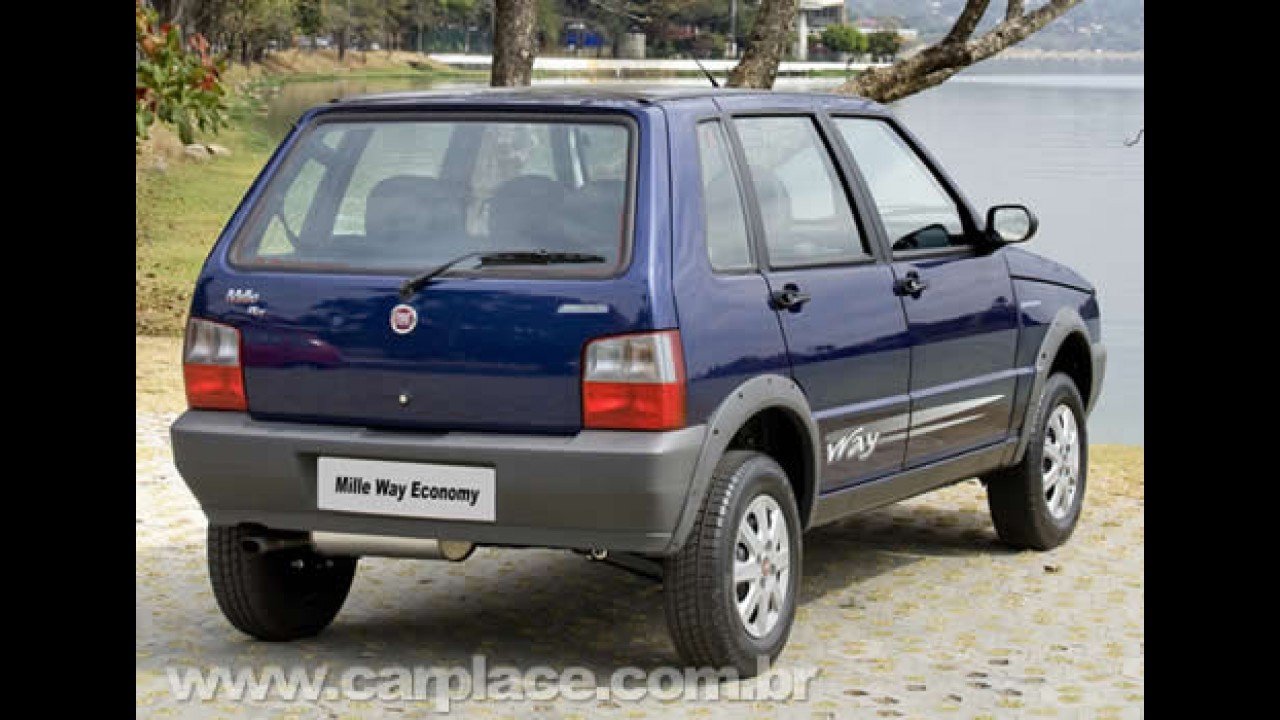 Fiat lança linha Mille Economy 2009 nas versões Way e Fire a partir de R$ 23.240