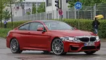 BMW M4 facelift spy photo
