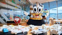 Mercedes Museum Mascot Is A Building In A Skirt And We're Confused