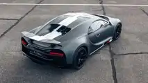 Bugatti Chiron Sport Sky Legends Hinten Drei Viertel oben