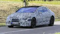 2022 Mercedes EQS spy photo
