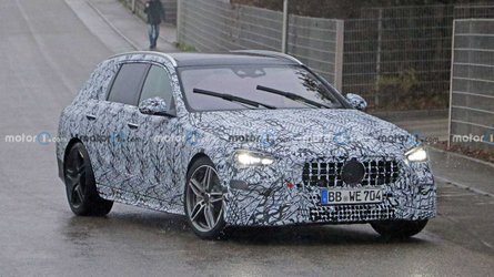 Yeni Mercedes-AMG C43/C53 Station Wagon Casus Fotoğraflar