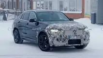 2022 BMW X4 M facelift foto spia