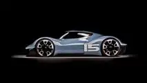 Porsche Vision 916 Côté
