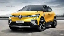 Renault Mégane (2021) als Rendering von Motor1.com