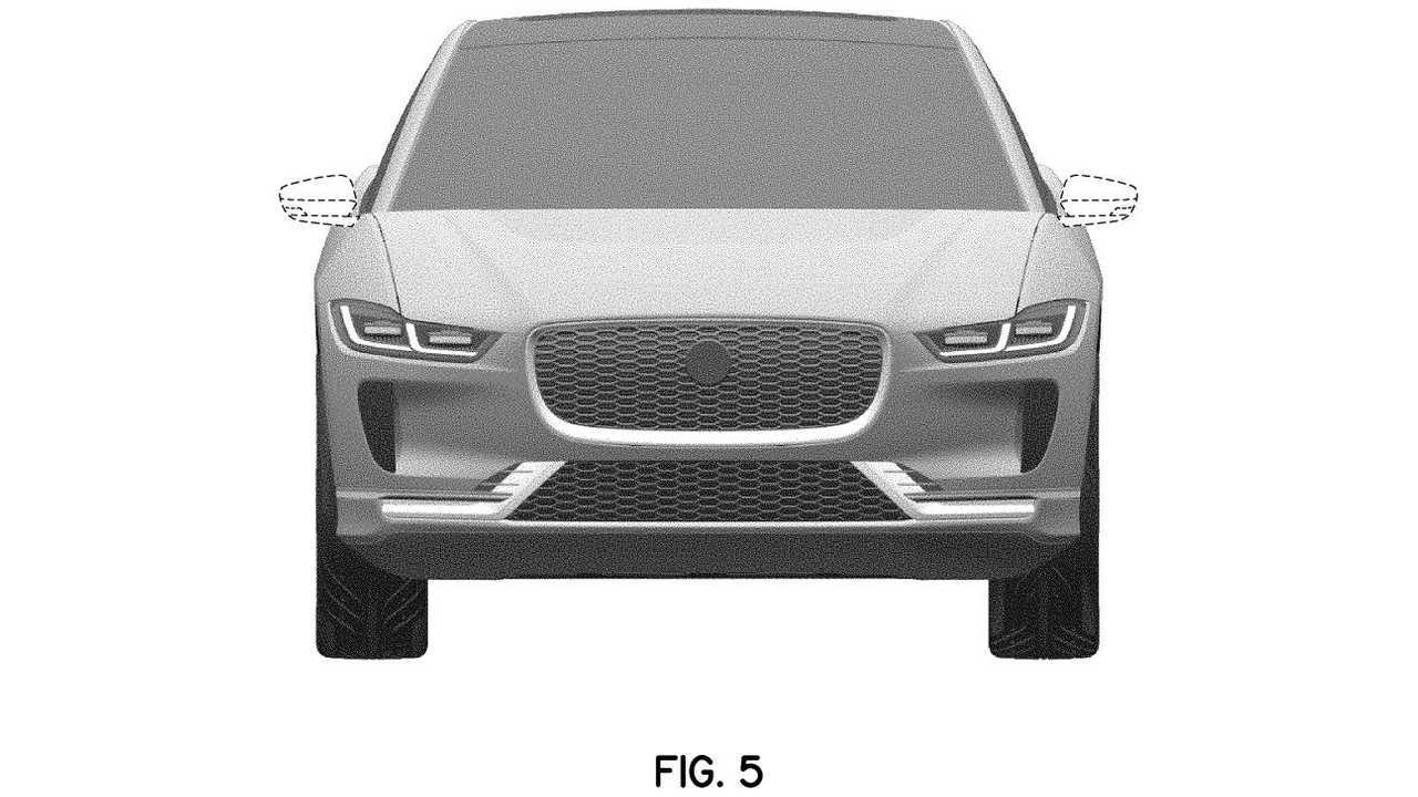 Jaguar I-Pace makyaj patent görselleri
