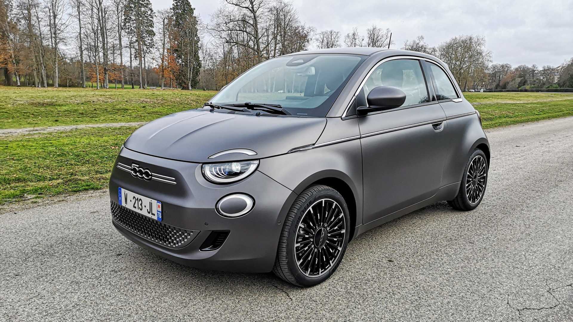 Essai Fiat 500 lectrique Tellement vident