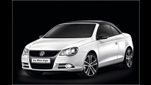 Schwarz-Weiß-Cabrio
