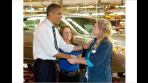 Obama fährt Elektroauto