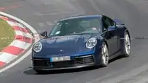 Porsche 911 Nürburgring spy photo
