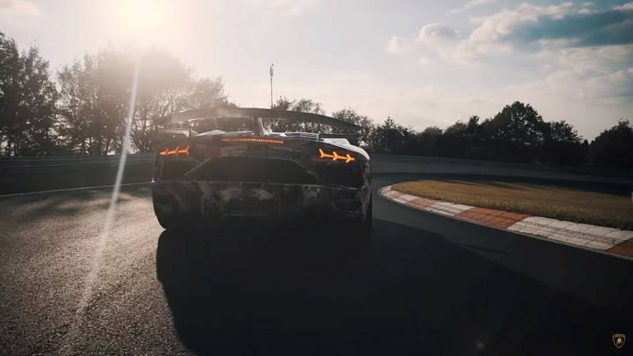 Lamborghini Aventador SVJ teaser