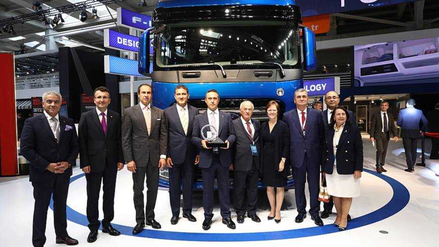 Ford Trucks'ın Yeni Çekicisi F-MAX Hannover'da Ödül Aldı