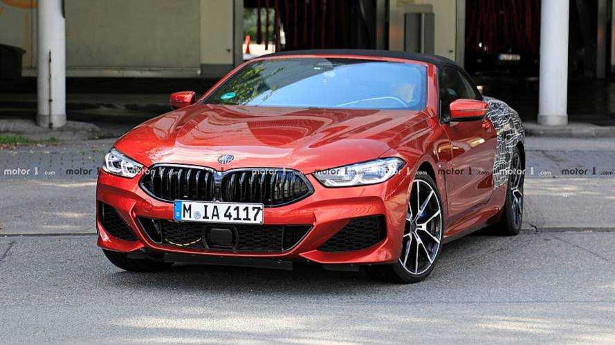 BMW Série 8 conversível - Flagra