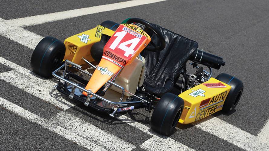Ayrton Senna last kart