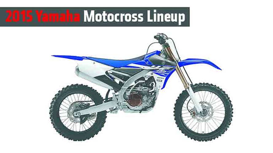 2015 Yamaha Motocross Lineup