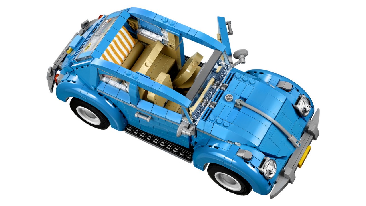LEGO lança kit de montar do VW Fusca original com 1.167 peças - veja fotos