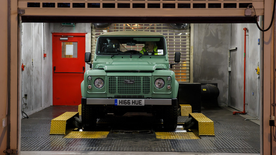 Last Land Rover Defenders built in Solihull