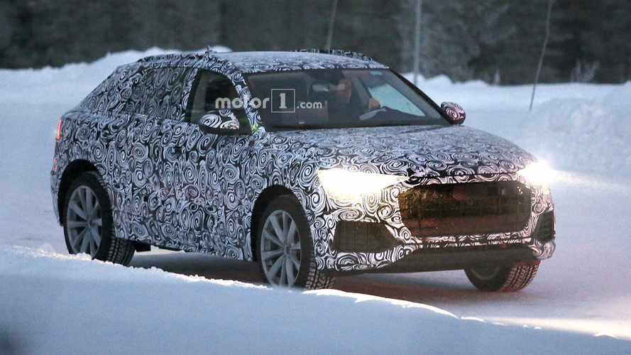 2019 Audi Q8 spy photo