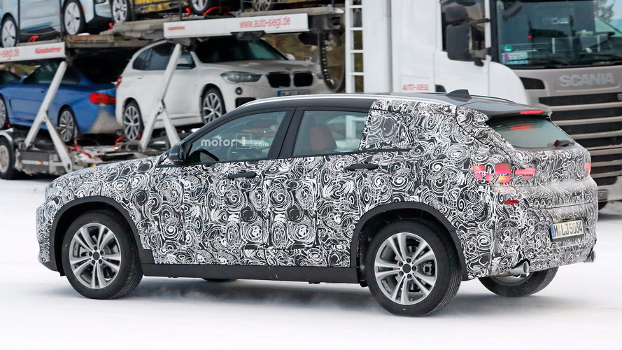 BMW X2 kış testi casus fotoğrafları