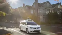 Google'ın sürücüsüz Waymo Chrysler Pacifica Hybrid'leri