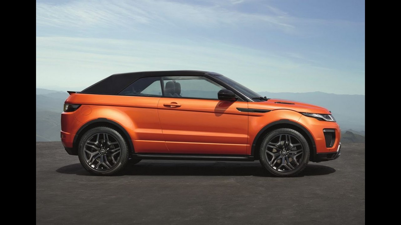 Range Rover Evoque conversível terá pré-venda no Salão do Automóvel por R$ 292.500