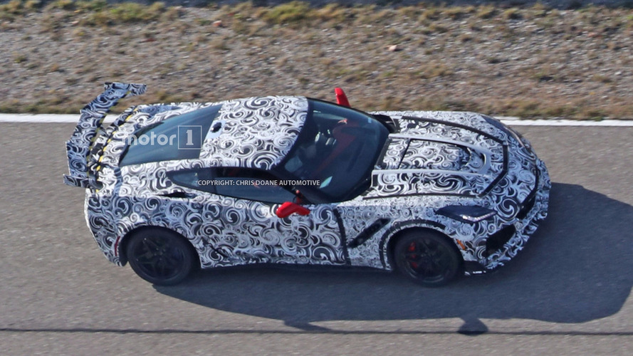 2018 Chevy Corvette ZR1 spy photo