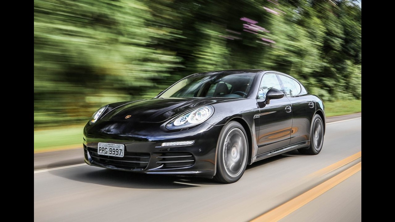 Nova geração do Porsche Panamera tem primeiro teaser divulgado