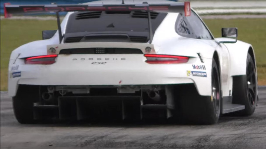 Porsche 911 RSR arka bölüm
