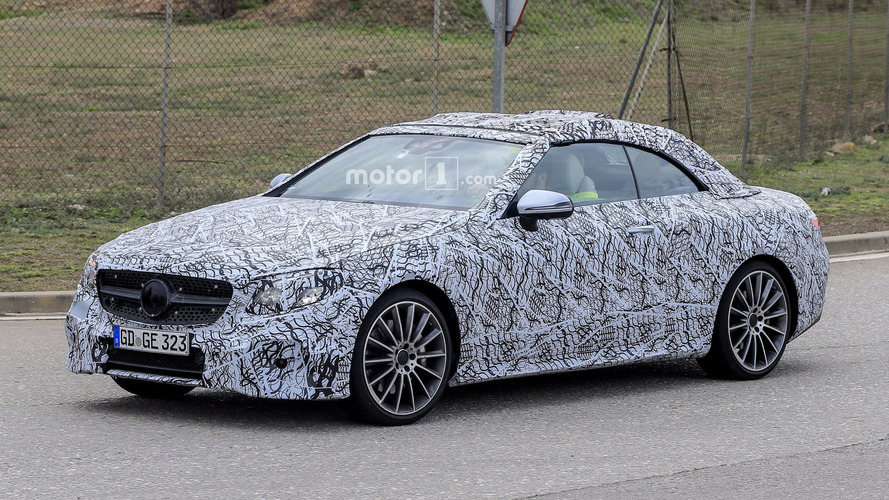 Mercedes E Sınıfı Cabriolet casus fotoğrafları