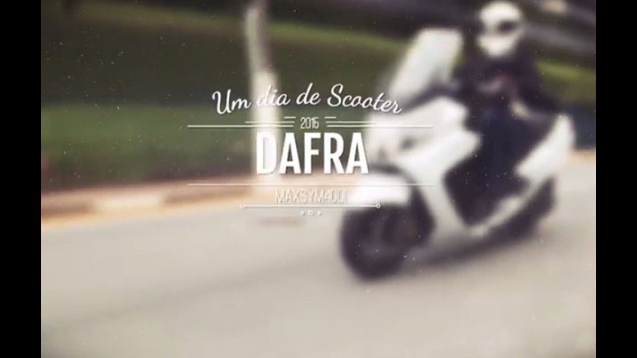 Dafra cria websérie "Um dia de scooter" no YouTube
