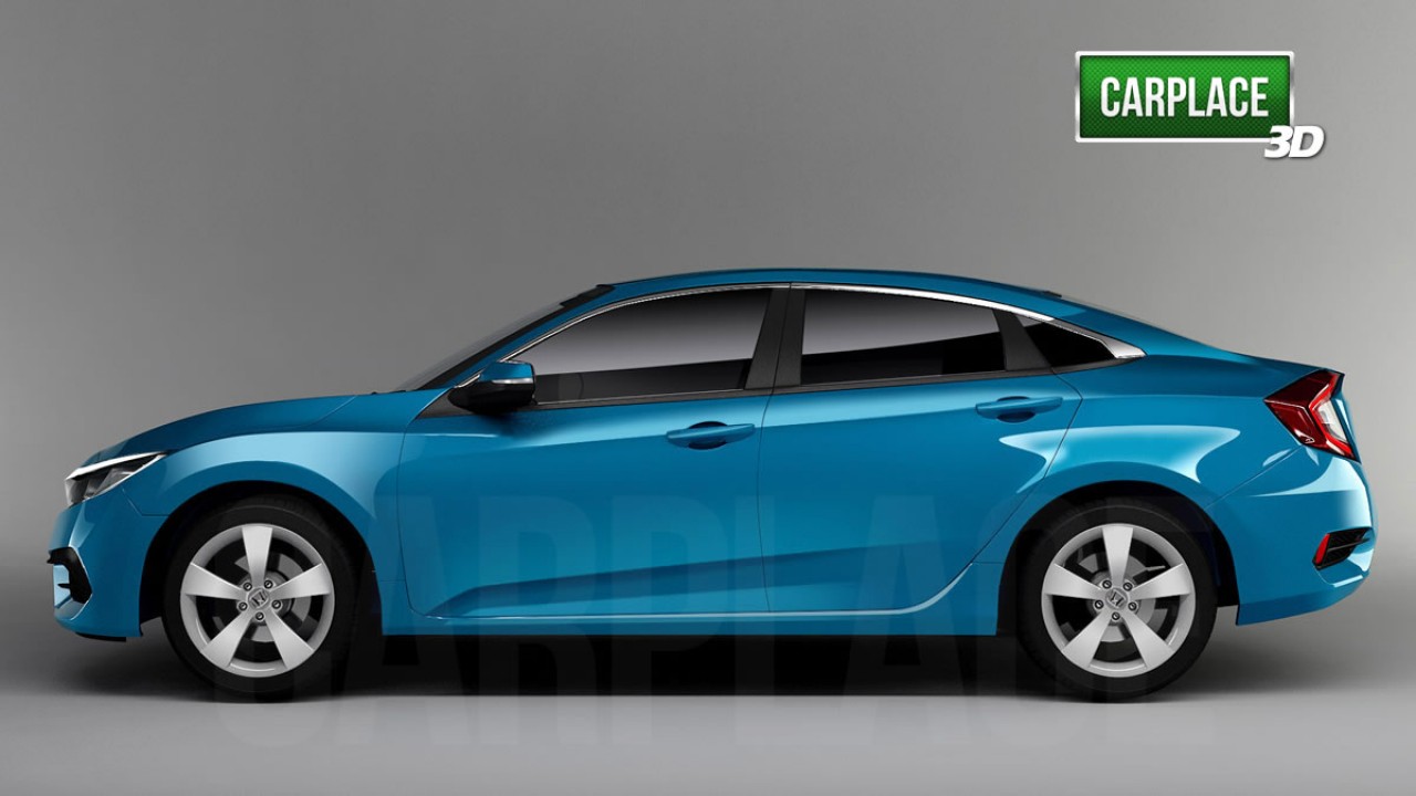 Novo Honda Civic 2016: veja imagens em 3D exclusivas!