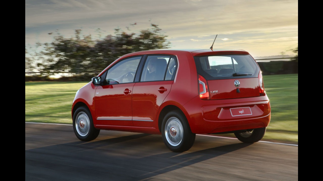 VW up! de entrada no Uruguai custa o mesmo que a versão de topo no Brasil