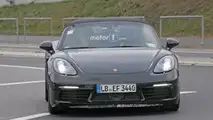 2018 Porsche 718 Boxster GTS spy photo
