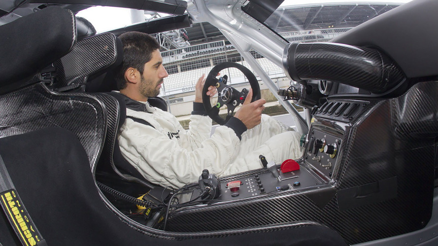 Mercedes-Benz SLS AMG GT3 race car