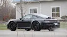Nuova Porsche 911 - Foto Spia Interni