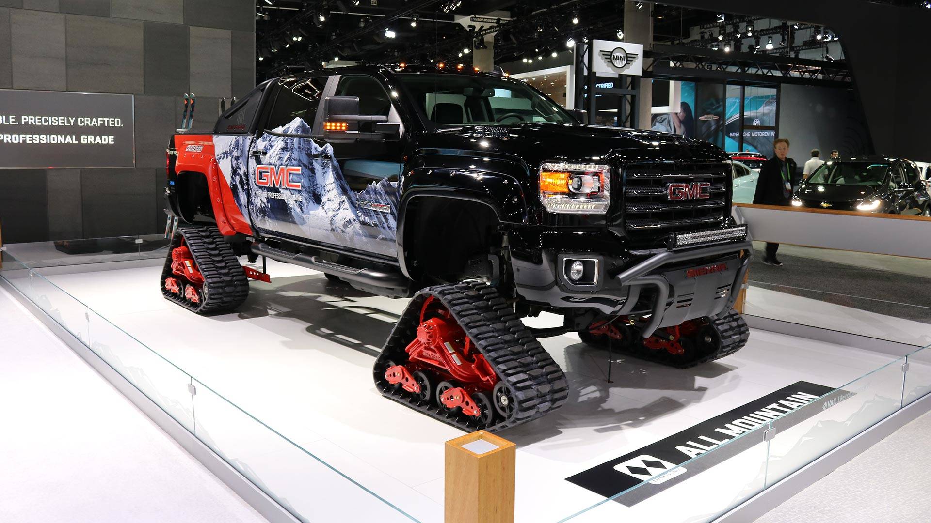 Tracked Gmc Sierra All Mountain Concept Hits The Slopes At Vail