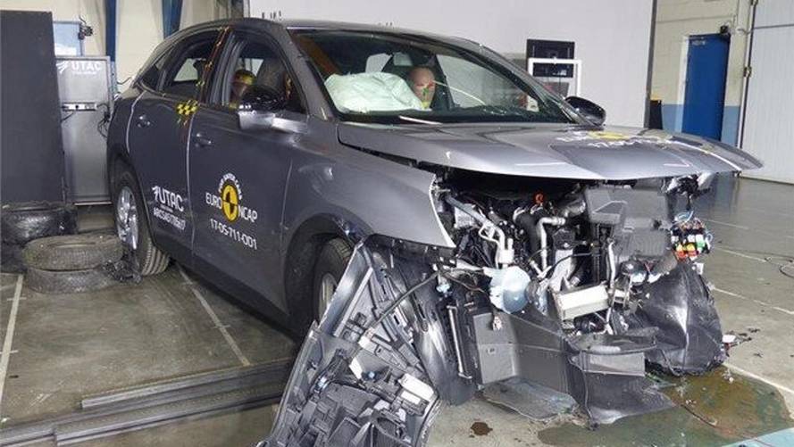 DS 7 Crossback crash-test