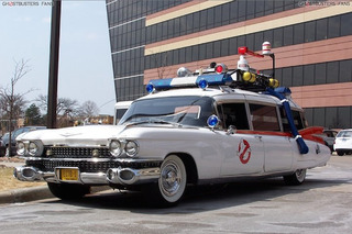 La Ecto-1, l'auto dei Ghostbusters