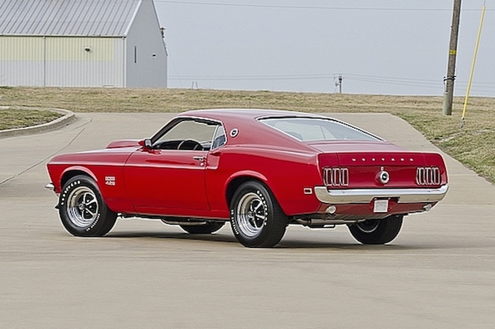 Ultra-Rare 1969 Ford Mustang Boss 429 Prototype Headed to Auction