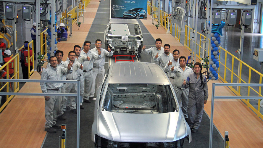 VW completes first Tiguan LWB test body