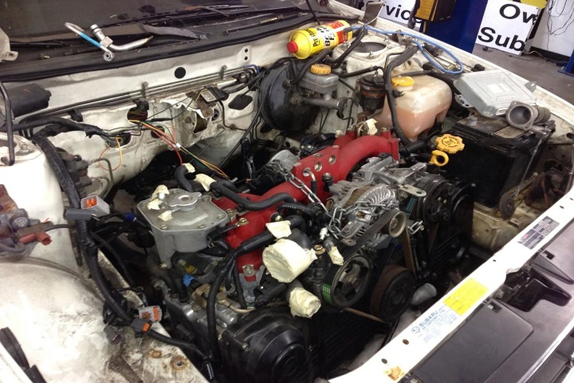 This Crazy Subaru Legacy Off-Roader Sports an STI Engine